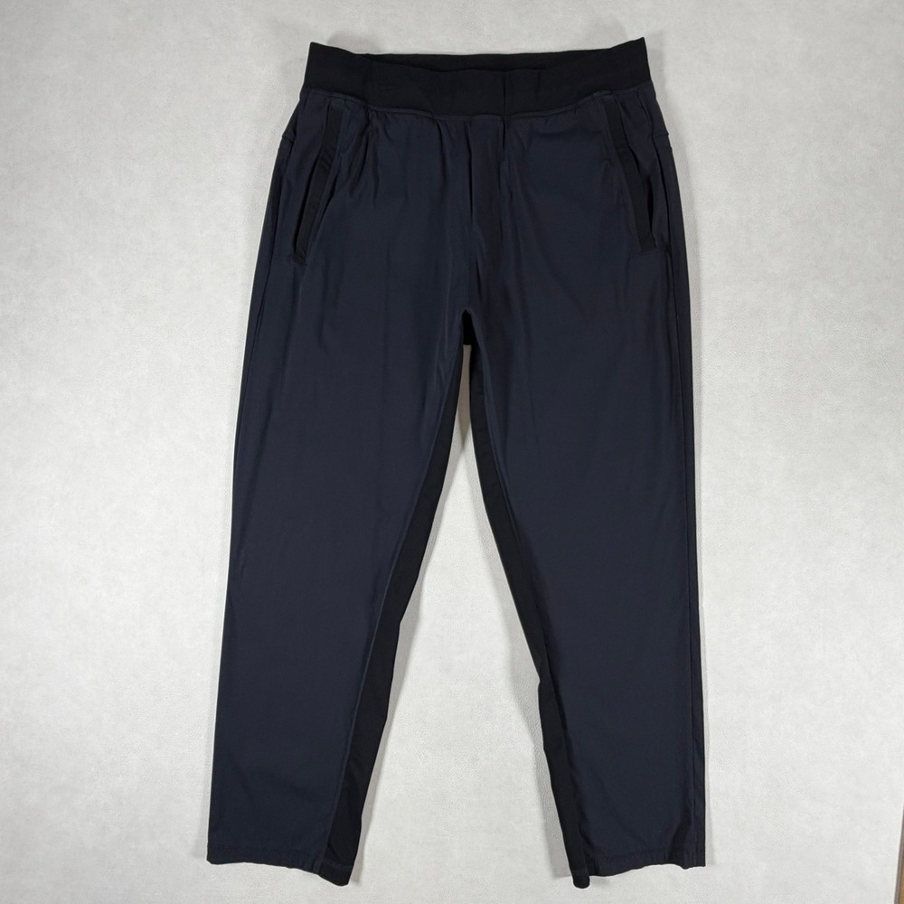 Lululemon Mens Tapered Jogger Pants Obsidian Black Size Large